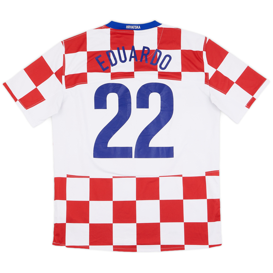 2008-09 Croatia Home Shirt Eduardo #22 - 6/10 - (L)