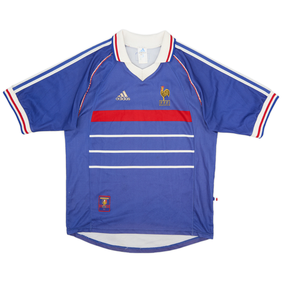 1998-00 France Home Shirt - 6/10 - (M)