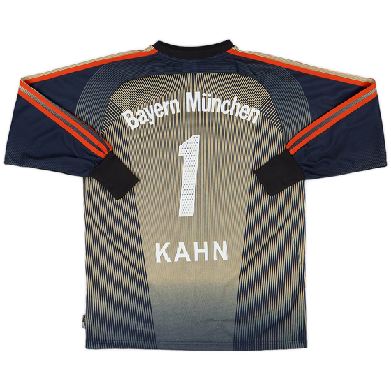 2003-04 Bayern Munich GK Shirt Kahn #1 - 7/10 - (S)