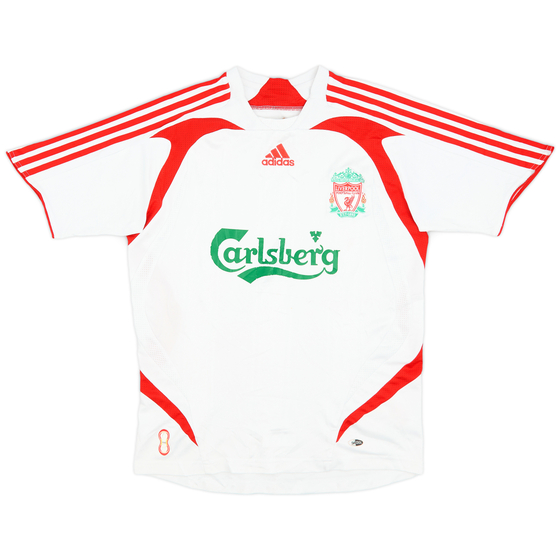 2007-08 Liverpool Away Shirt - 6/10 - (XL.Boys)