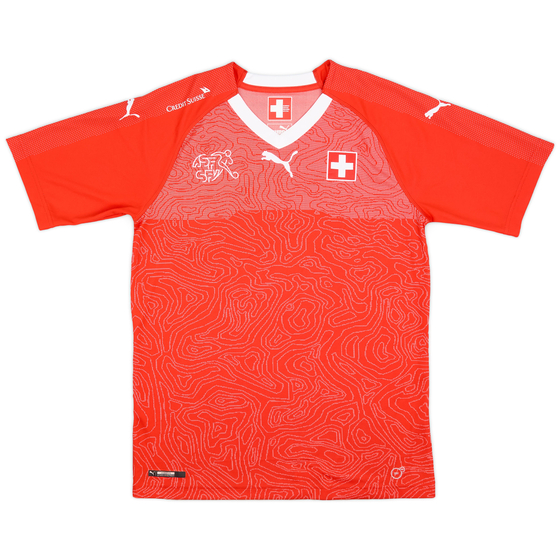 2018-20 Switzerland Home Shirt - 10/10 - (S)
