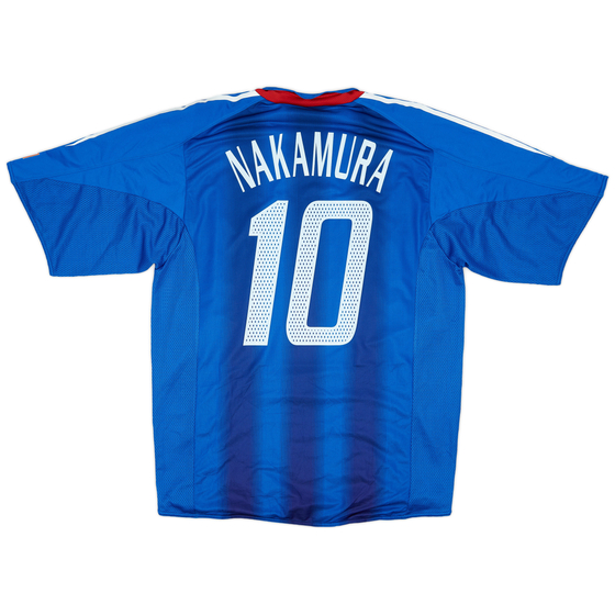 2004-06 Japan Player Issue Home Shirt Nakamura #10 - 9/10 - (XL)