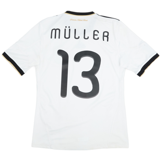 2010-11 Germany Home Shirt Muller #13 - 5/10 - (S)