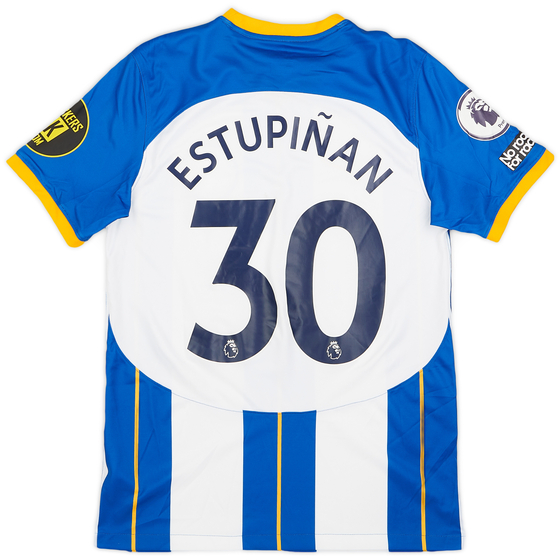 2022-23 Brighton Match Issue Home Shirt Estupiñan #30