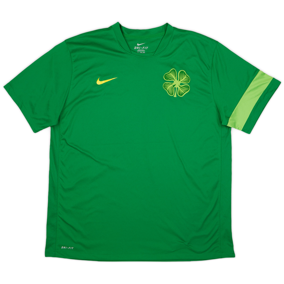2010-11 Celtic Nike Training Shirt - 9/10 - (XXL)