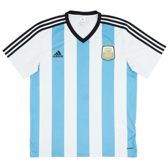2013-15 Argentina Basic Home Shirt - 7/10 - (L)