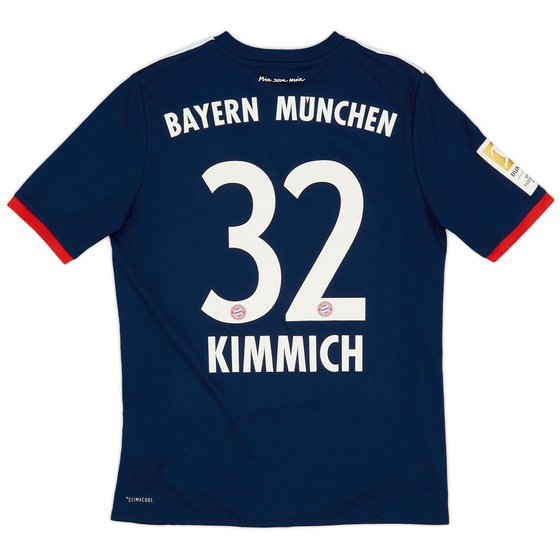 2017-18 Bayern Munich Away Shirt Kimmich #32 - 8/10 - (XL.Boys)