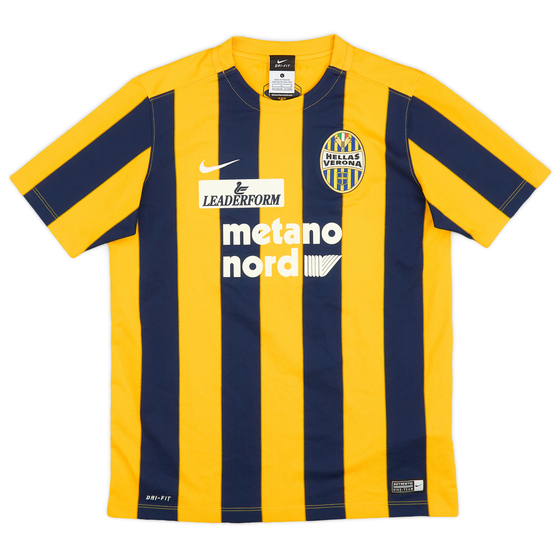 2015-16 Hellas Verona Home Shirt - 9/10 - (L.Boys)