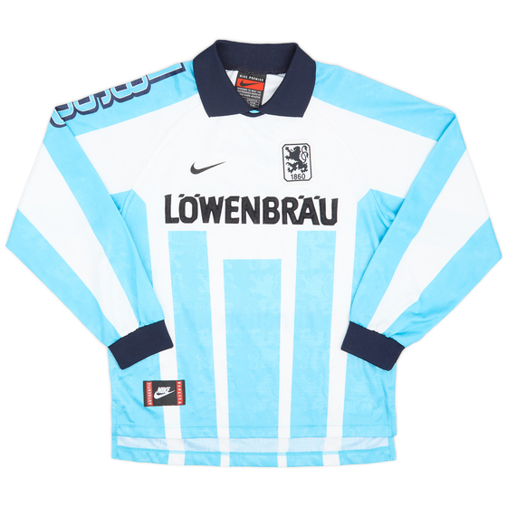 1996-97 1860 Munich Home L/S Shirt - 8/10 - (S)