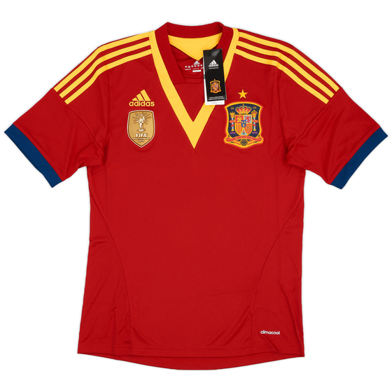 2013 Spain Confederation Cup Home Shirt (S)