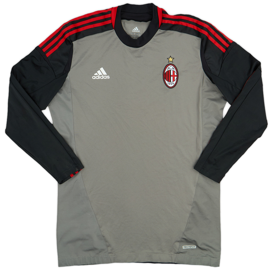 2012-13 AC Milan Player Issue TechFit GK Shirt - 8/10 - (L)