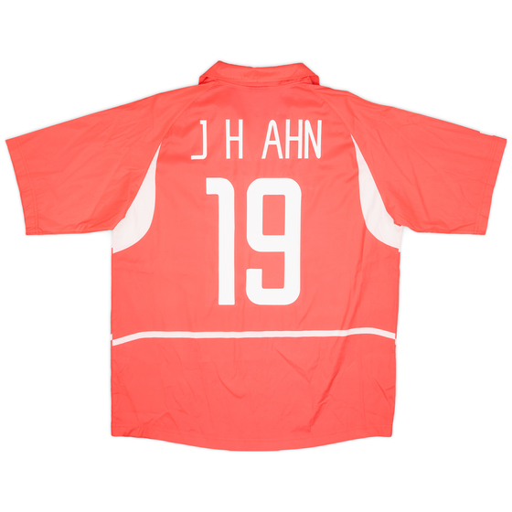 2002-03 South Korea Home Shirt J.H.Ahn #19 - 9/10 - (L)