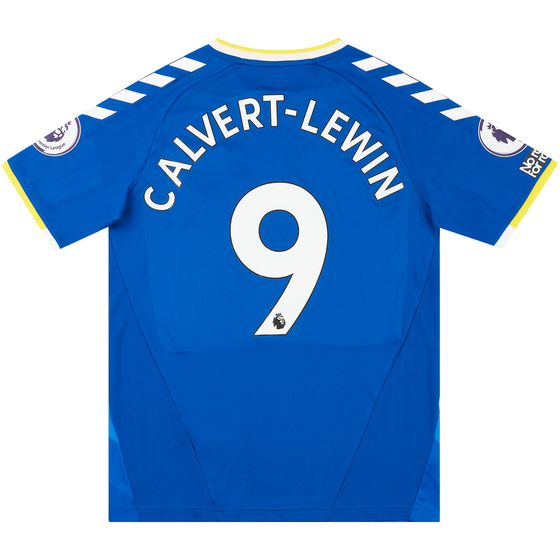 2021-22 Everton Match Issue Home Shirt Calvert-Lewin #9 (v Man Utd)
