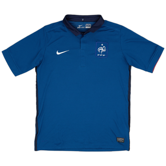2011-12 France Home Shirt - 9/10 - (XL.Boys)