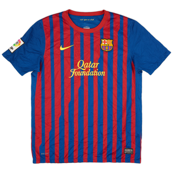 2011-12 Barcelona Home Shirt - 9/10 - (XL.Boys)
