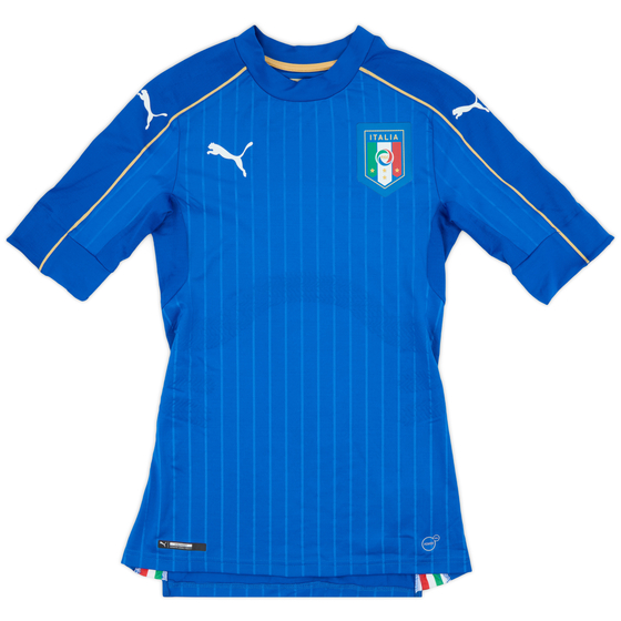 2016-17 Italy Authentic Home Shirt (ACTV Fit) - 8/10 - (S)