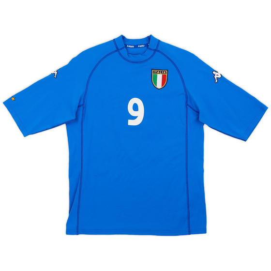 2000-01 Italy Home Shirt #9 - 5/10 - (L)