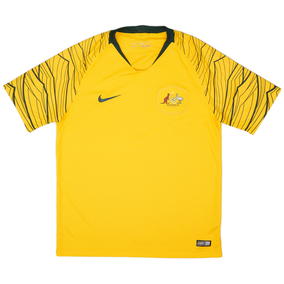 2018-20 Australia Home Shirt - 8/10 - (L)