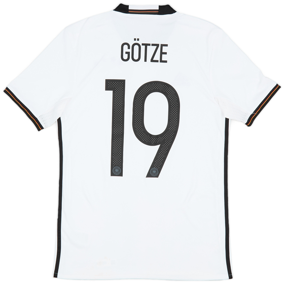 2015-16 Germany Home Shirt Gotze #19 - 8/10 - (S)