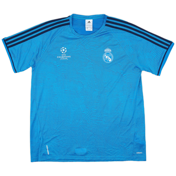 2015-16 Real Madrid adizero CL Training Shirt - 9/10 - (L)