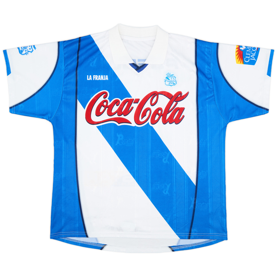 2004-05 Puebla La Franja Fan Home Shirt - 9/10 - (XL)
