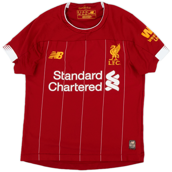 2019-20 Liverpool Home Shirt - 6/10 - (S.Boys)