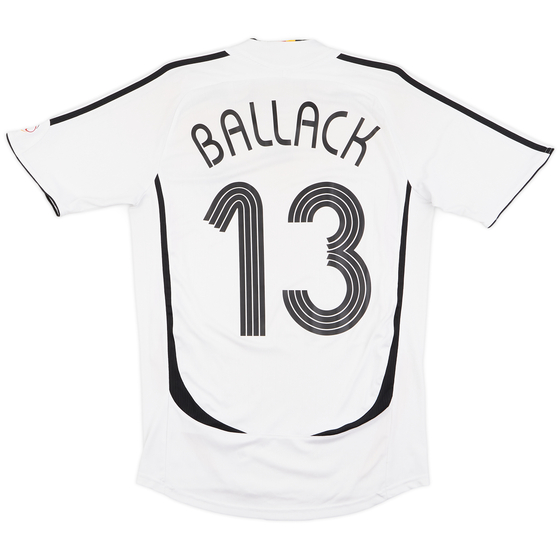 2005-07 Germany Home Shirt Ballack #13 - 5/10 - (S)