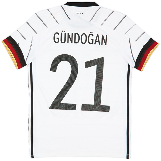 2020-21 Germany Home Shirt Gundogan #21 - 7/10 - (S)
