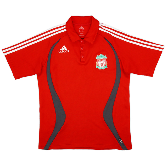 2006-07 Liverpool adidas Polo Shirt - 9/10 - (L)
