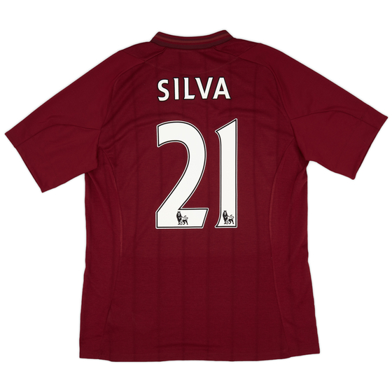 2012-13 Manchester City Away Shirt Silva #21 (L)