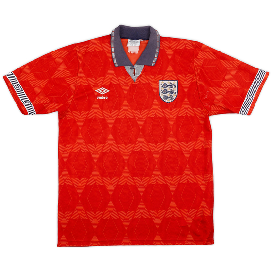 1990-93 England Away Shirt - 8/10 - (M)