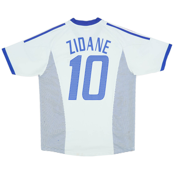 2002-04 France Away Shirt Zidane #10 - 4/10 - (M)