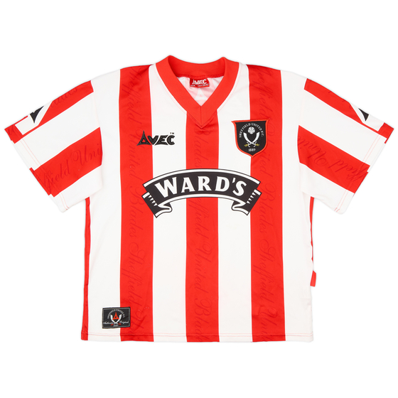 1996-97 Sheffield United Home Shirt #6 - 9/10 - (M)
