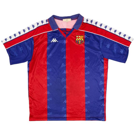 1992-95 Barcelona Home Shirt - 8/10 - (L)