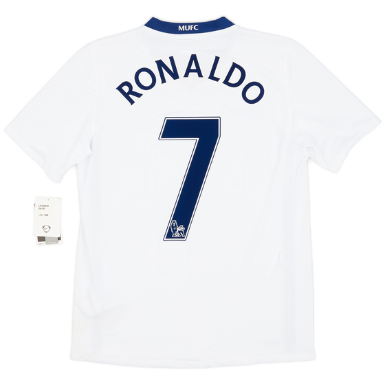 2008-10 Manchester United Away Shirt Ronaldo #7 (S)