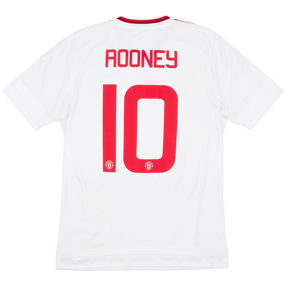 2015-16 Manchester United Away Shirt Rooney #10 - 7/10 - (S)