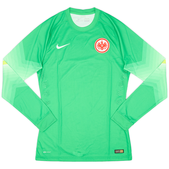 2014-15 Eintracht Frankfurt Player Issue GK Shirt - 9/10 - (M)