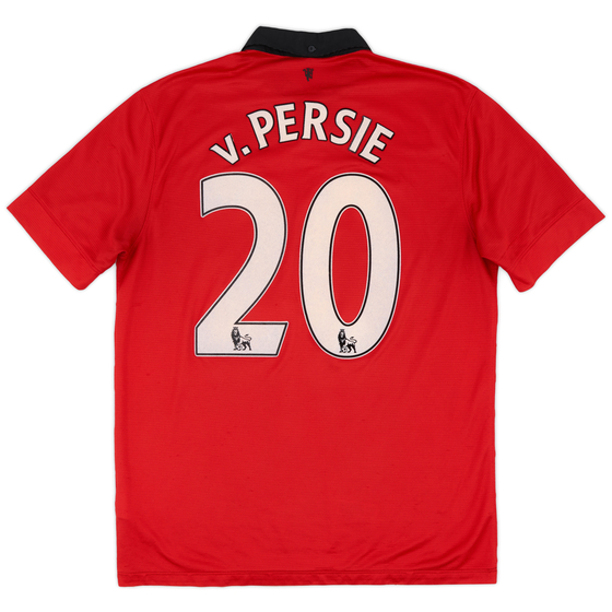 2013-14 Manchester United Home Shirt v.Persie #20 - 5/10 - (L)