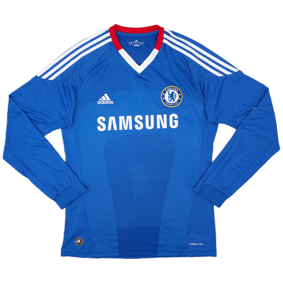 2010-11 Chelsea Home L/S Shirt - 10/10 - (M)