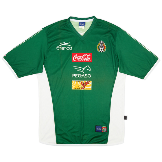 2000-02 Mexico Atletica Training Shirt - 10/10 - (L)