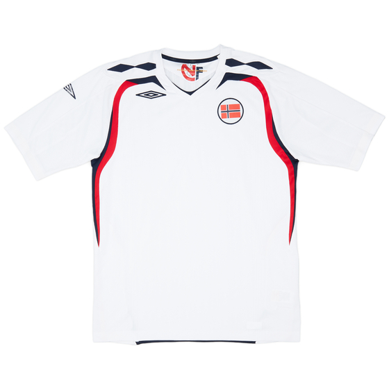 2007-08 Norway Away Shirt - 9/10 - (L)