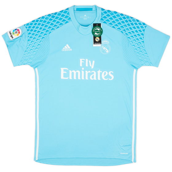 2016-17 Real Madrid GK S/S Shirt (M)