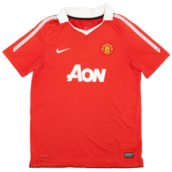 2010-11 Manchester United Home Shirt - 8/10 - (XL.Boys)