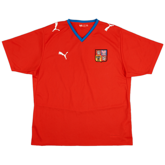 2008-09 Czech Republic Basic Home Shirt - 9/10 - (XL)