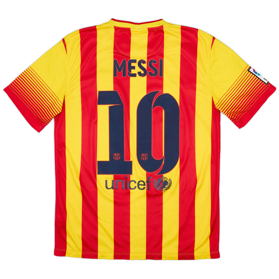 2013-15 Barcelona Away Shirt Messi #10 - 9/10 - (M)