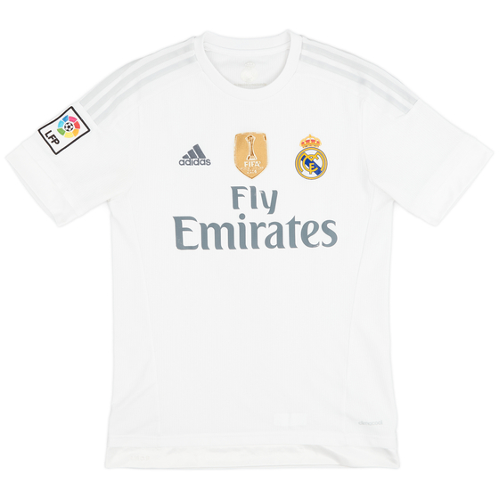 2015-16 Real Madrid Home Shirt - 8/10 - (S)