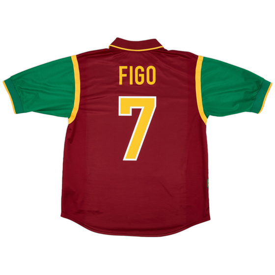 1999-00 Portugal Home Shirt Figo #7 - 9/10 - (L)