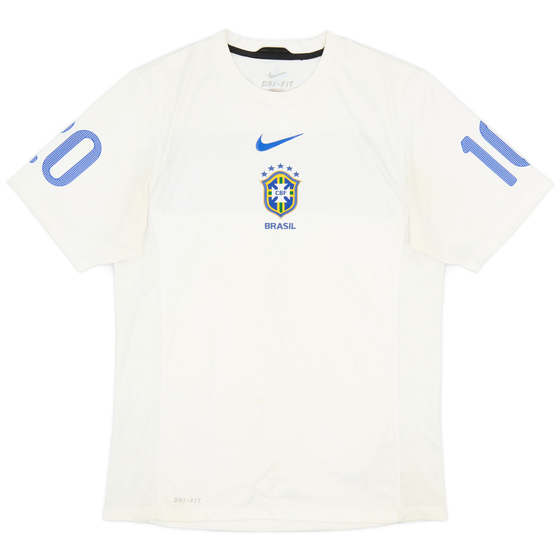 2010-11 Brazil Nike Training Shirt - 5/10 - (M)