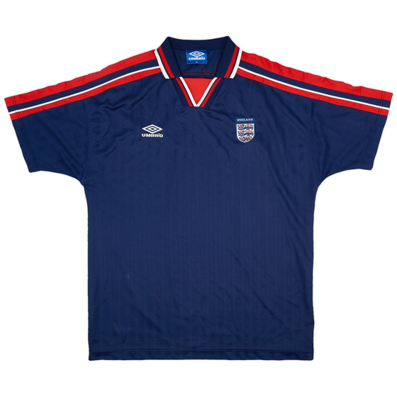 2000-01 England Umbro Training Shirt - 9/10 - (XL)