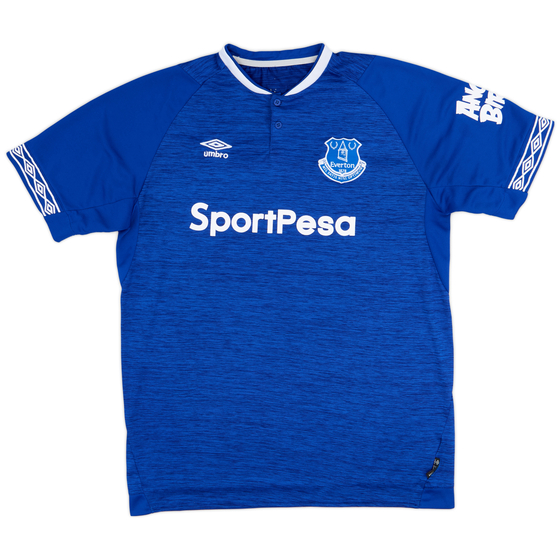 2018-19 Everton Home Shirt - 9/10 - (L)